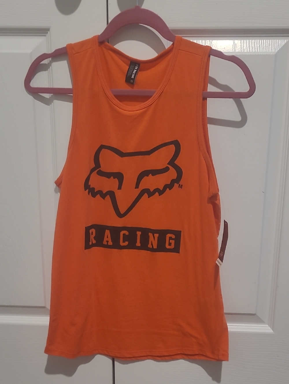 Fox Orange Racing Graphic Tank Top